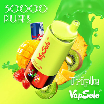 VAPSolo 3 FLAVORS: TRIPLE 30000 PUFFS