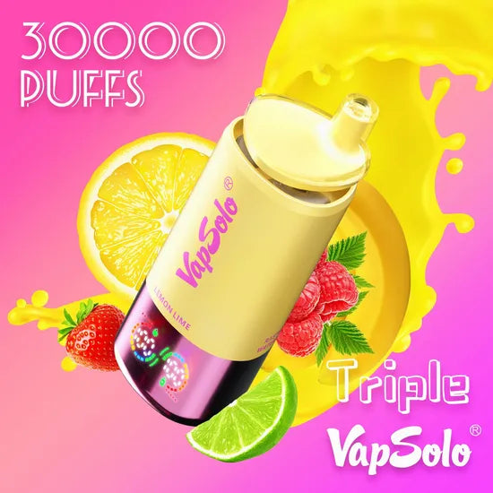 VAPSolo 3 FLAVORS: TRIPLE 30000 PUFFS