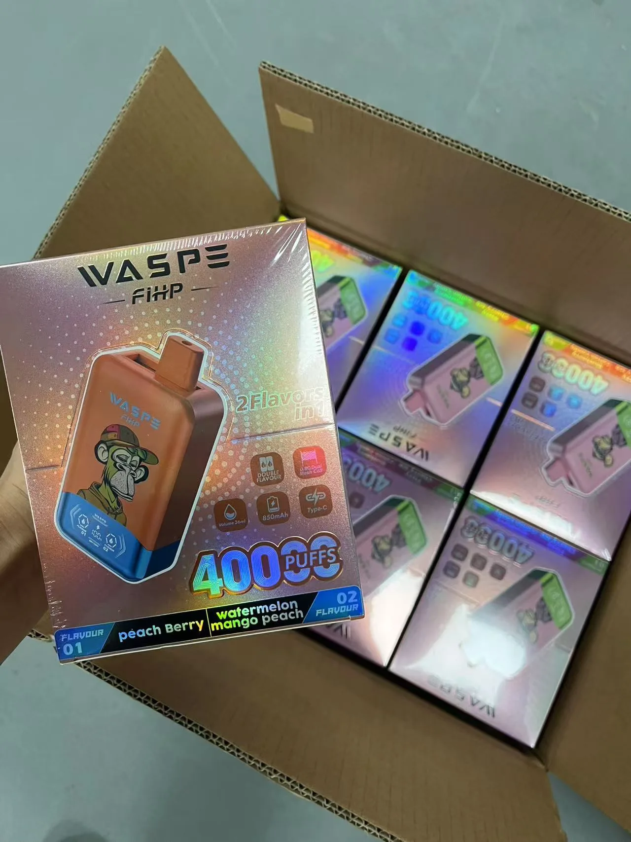 WASPE 40K Twins 40000 Puffs