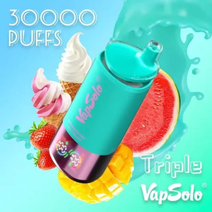 VAPSolo 3 FLAVORS: TRIPLE 30000 PUFFS